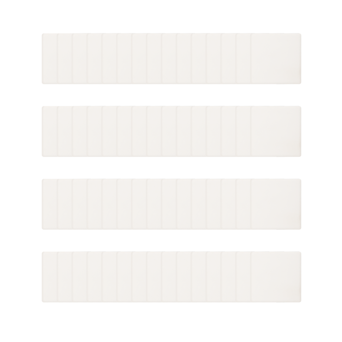 eufyMake Blanko-Keramikmagnete-Set für UV-Drucker E1 (60er-Pack)