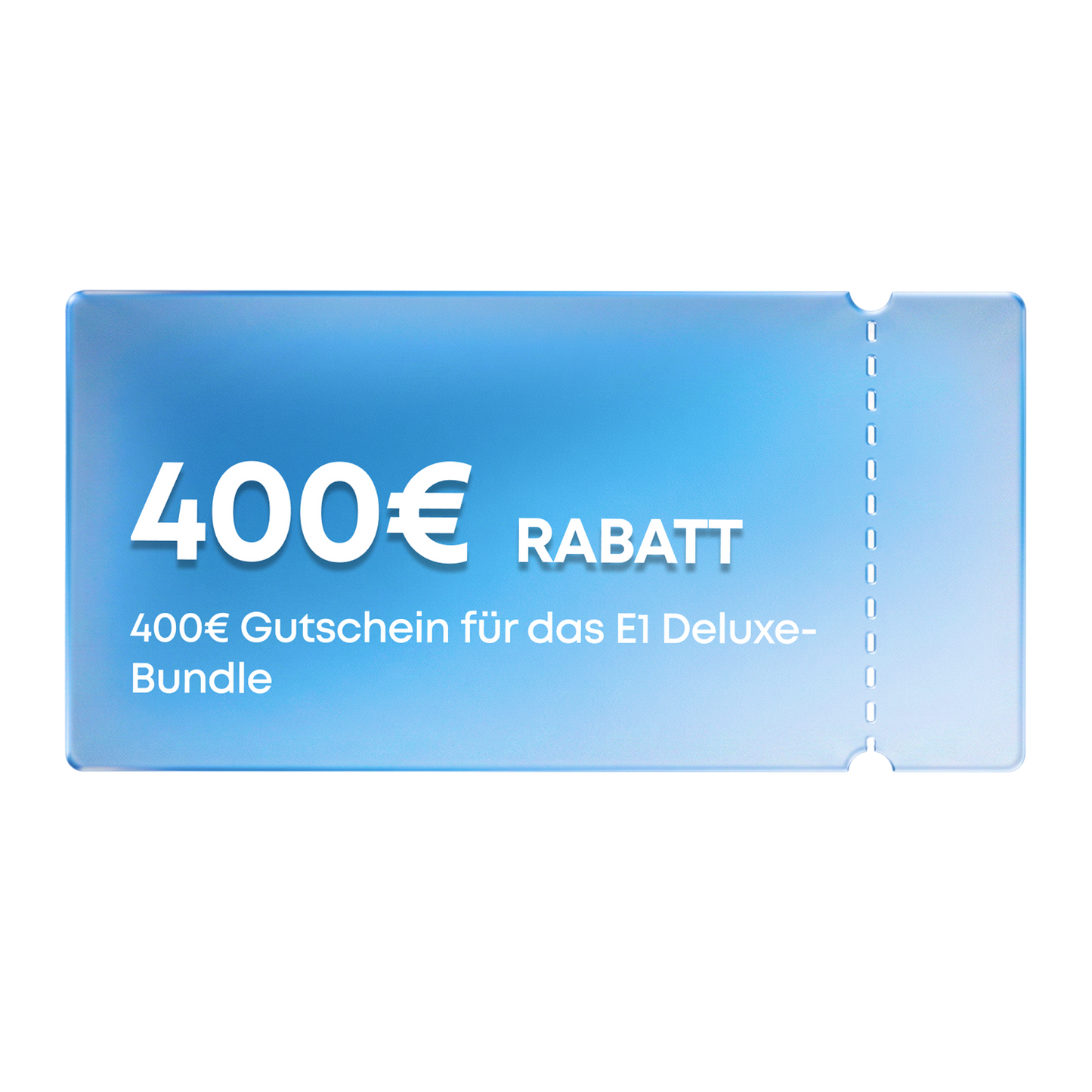400€ CouponCoupon für das eufyMake E1 Deluxe-Bundle