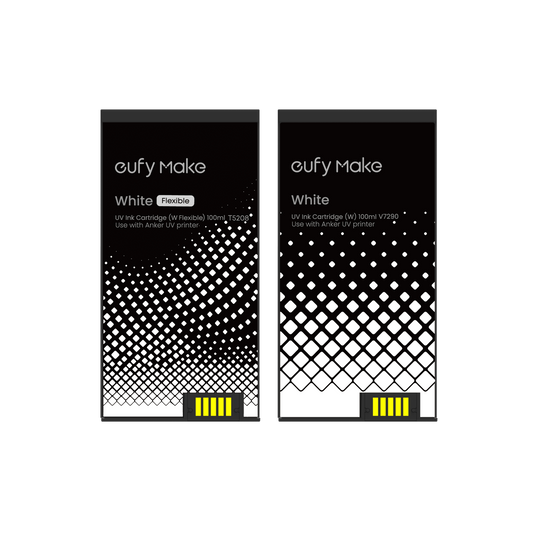 eufyMake UV-Tintenpatrone (W+Wflexible) für UV-Drucker E1