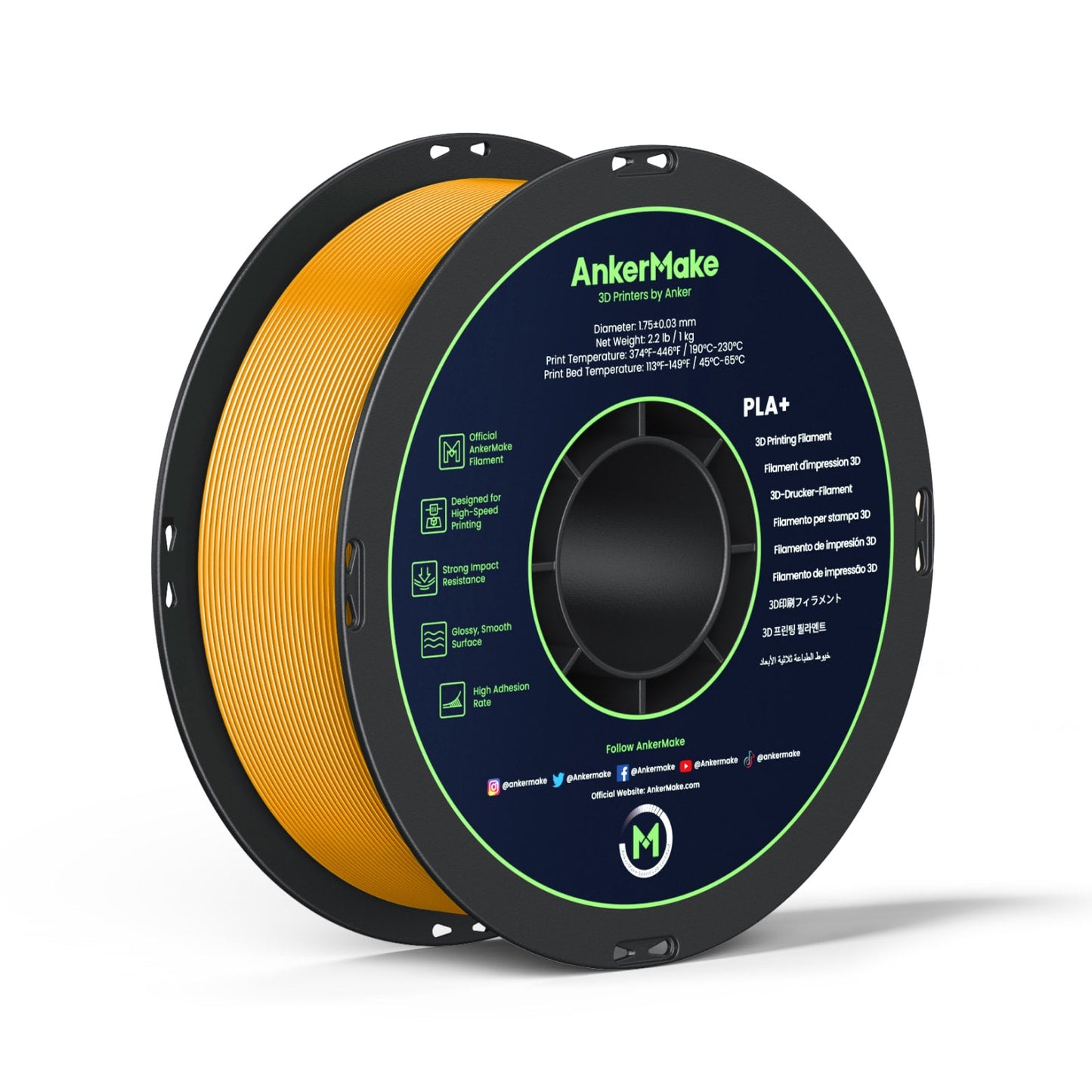 AnkerMake PLA+ Filament
