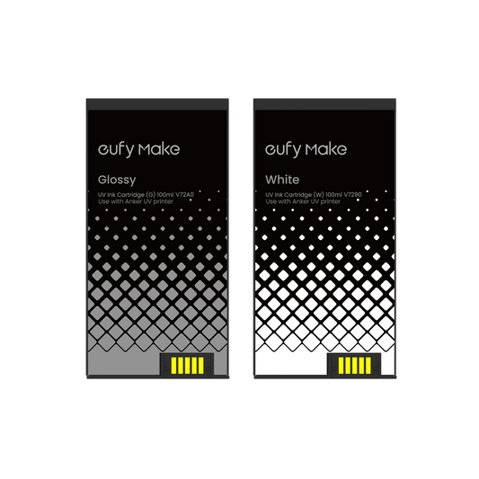eufyMake UV-Tintenpatrone (WGbundle) für UV-Drucker E1