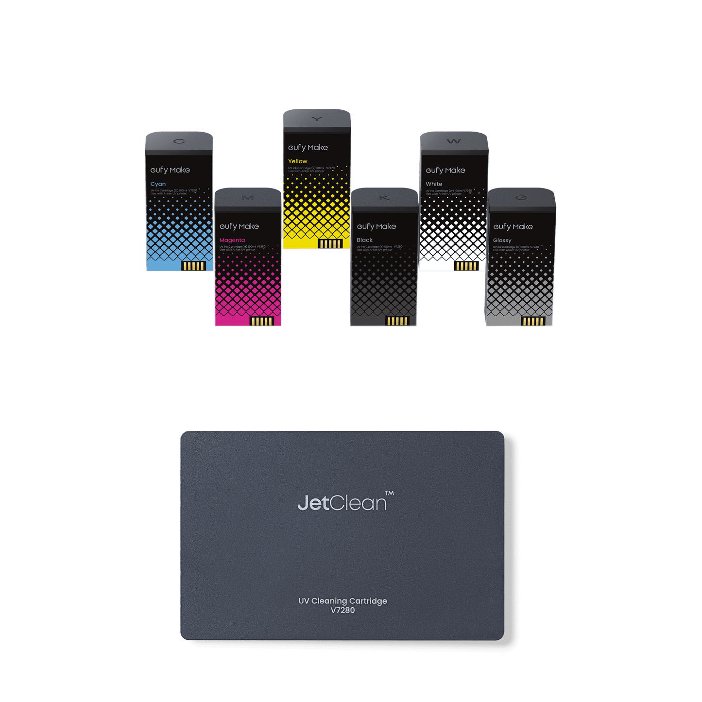 UV-Tintenpaket für 2D-Druck